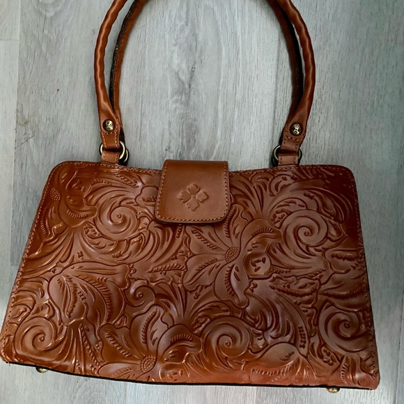 DESIGNED BY PATRICIA NASH!!! Like New. Rienzo Satchel Purse, 100%leather - Picture 10 of 10